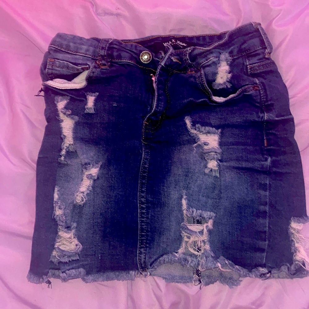 Jean skirt